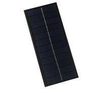 Panneau solaire 2,5 W, 2,5 W pour lampes de jardin, module de charge en polysilicium 6 V 12 V avec résine époxy, entretien extérieur compact 213 x 92 mm pour lampe de pelouse (2,5 W6 V)