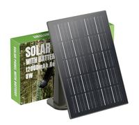 Panneau Solaire 20000mAh Batterie Compatible avec Caméra Chasse 12V/6V Appareil Photo avec câble Connexion 3M Chargeur Solaire Etanche Caméra Chasse Accessoires Chasse