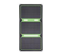 Panneau solaire 21 W avec technologie Plug and Play, chargeur de batterie rechargeable, chargeur solaire d'entretien, conception légère et pliable,
