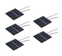 Panneau solaire 3,0 V 100 mA avec fil de colle goutte à goutte - Panneau solaire époxy - Module de systèmes solaires en polysilicium durable - Module de systèmes solaires pour alimentation par