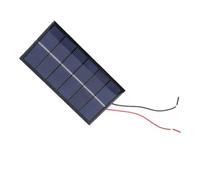 Panneau solaire 3,0 V 220 mA avec fil de colle goutte à goutte Module de systèmes de plaques de silicium polycristallin panneau solaire avec fil