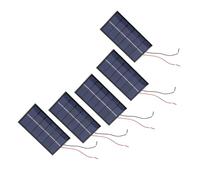 Panneau solaire 3,0 V 220 mA avec fil de colle goutte à goutte Plaque époxy polysilicium module solaire durable avec fil