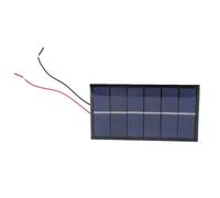 Panneau solaire 3,0 V 220 mA avec panneau métallique en silicone polycristallin pour utilisation de voiture jouet module de systèmes