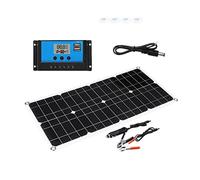 Panneau Solaire 30W Panneau d'alimentation Solaire Panneau Photovoltaïque Véhicule Charge Solaire Trésor Batterie d'alimentation Mobile Extérieure