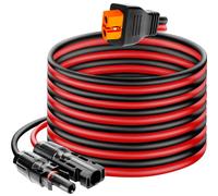 Panneau solaire 3m/12AWG 2m/14AWG vers câble XT60i-F pour ALLPOWERS Ecoflow Anker SOLIX Bluetti FOSSiBOT OUKITEL, etc. Centrales électriques. 3m 12AWG