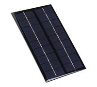 Panneau Solaire 3W 3W 9V Panneau Solaire Polycristallin 9V pour Batterie de Téléphone Solaire - Petit Panneau Solaire pour Projets - Convient pour Charger Les Batteries de