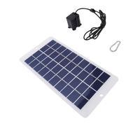 Panneau Solaire 4,5 W, Chargeur Polycristallin à efficacité 21,6% pour | Silicium Polycristallin avec Taux de Conversion de 21,6 %, Câble Extra Long DC 5521 pour Jardin Extérieur, Charge