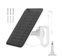 Panneau solaire 5 V 4 W pour caméra Ring,compatible avec Ring Spotlight Cam Battery/Spotlight Cam Plus/Ring Stick Up Cam Battery/Ring Spotlight Cam Pro,panneau solaire avec support et câble de 4 m