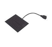 Panneau Solaire 5 W 5 V Léger avec Prise USB en Silicium Monocristallin 11 X 8 Cm Panneau D'énergie Solaire Portable pour la Science et L'éducation en Plein Air pour Le