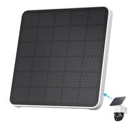 Panneau solaire 5 W pour Eufy Security SoloCam S340, sortie plus élevée de remplacement pour panneau solaire original de 2 W, alimente en continu votre appareil photo S340, étanchéité IP65 (panneau