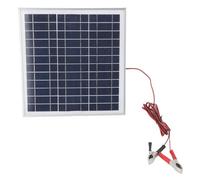 Panneau Solaire 50W 18V, Chargeur de Panneau Solaire en Silicium Monocristallin pour Voiture Bateau Marine RV Remorque Camion Camping