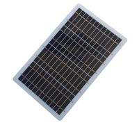 Panneau Solaire 50W 6V | Polysilicium 35×21,5×2cm Noir | Panneau De Chargeur Solaire Pour Pompe À Eau, Système De Bricolage D'éclairage De Jardin, Module D'alimentation En Énergie Extérieure De Sortie