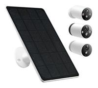 Panneau Solaire 5W pour Camera Tapo C425/C420/C400 Cable Etanche 2.9m Support 360° 19x16cm