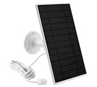 Panneau Solaire 5W pour Caméras de Sécurité pour Arlo, Alimentation Continue pour Arlo Pro 5S 2K 4 3 Projecteur Ultra 2 (4K) et Go 2 Caméras, Résiste de -20℃ à 60℃ Installation facile