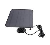 Panneau Solaire 5W pour Ring Doorbell, Chargeur de Panneau Solaire 6V pour Ring Video Doorbell 2/3/3 Plus/4, Battery Video Doorbell Plus, avec Support Ajustable, IP65 Waterproof