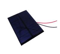 Panneau solaire 6 V en polysilicium avec haute efficacité de conversion pour lampe de jardin extérieure et utilisation expérimentale Module solaire en polysilicium