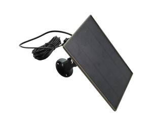 Panneau solaire 6000 mAh pour caméras de chasse, batterie rechargeable USB 5 V avec entrée de type C, alimentation extérieure étanche IP66, compatible avec les caméras WingHome Bushnell Spypoint Trail