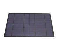 Panneau solaire 6V 10W polycristallin 1660mA - Chargeur solaire portable efficace, résistant aux UV, idéal camping randonnée bricolage