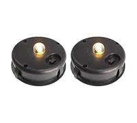 Panneau Solaire Avec Lanterne De Couvercle - Dessus De Remplacement Extérieur 1,2 V, Pièce D'éclairage De Jardin Étanche, Luminaire De Passerelle De Cour De Patio, Couvercle De Lampe Activé Par Capteu
