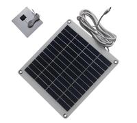 Panneau Solaire Caméra 50W 12V Type-C Imperméable Équipement de Camping