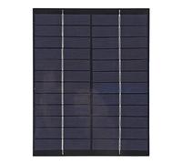 Panneau Solaire Camping Car Kit Polycristallin 5,2W 12V - Recharge Rapide, Circuit Haute Efficacité, Caravaning & Loisirs; énergie solaire