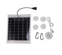 Panneau Solaire, Chargeur De Batterie De Voiture Solaire, Kit De Ventilateur De Panneau Solairee, Chargeur De Batterie, Humidificateur Solairee D'aménagement Paysager USB, Traiteur Portable Pour