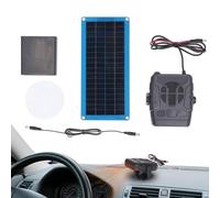 Panneau solaire chauffant 30 W, chauffage solaire simple pour serre, poulailler, chauffage à vent chaud pour chauffage extérieur