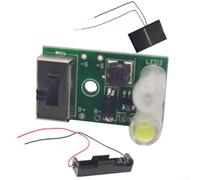 Panneau solaire de 1,2 V avec boîtier à piles pour guirlande lumineuse de jardin, extérieur, pièce de rechange