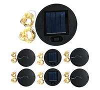 Panneau solaire de remplacement pour guirlande lumineuse, remplacement de lampes solaires d'extérieur | Guirlande lumineuse solaire à LED de remplacement, lot de 7 - Accessoires de lanterne solaire ja