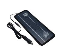 Panneau Solaire de Voiture d'extérieur Riloer 1Pcs, Alimentation Universelle pour Chargeur de Batterie Goutte à Goutte 12V 4.5W