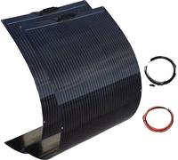 Panneau solaire, design flexible, haute efficacité, 400w 2pcs 200w set