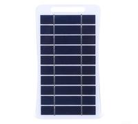 Panneau solaire en silicone monocristallin 2 W résistant aux intempéries | Unique pour cristal de silicium, revêtement résistant aux intempéries, construction, puissance nominale de 2 W