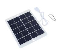 Panneau solaire en silicone polycristallin 3 W 5 V Chargeur de batterie 170 x 130 mm