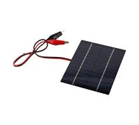 Panneau solaire en silicone polycristallin 5 W 12 V Chargeur rapide pour une utilisation en extérieur, conçu pour maximiser la sortie d'énergie verte pour les lampes de jardin et les petits appareils