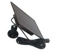 Panneau solaire étanche IP66 3 W 6000 mAh pour caméra de chasse intégrée pour batterie avec port de charge de type C compatible avec Bushnell pour Spypoint pour Winghome Wildlife Cam Power Supply