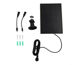 Panneau solaire étanche IP66 pour caméra de chasse, batterie intégrée 6000 mAh, sortie 3 W 5 V, compatible avec WingHome, Bushnell, Spypoint