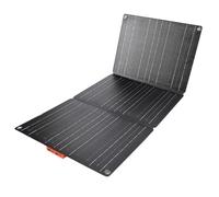 Panneau Solaire ETFE 100W, Chargeur Solaire Portable Pliable pour le Camping, Voyage en Plein Air avec 2 Sorties USB, Prise en du Chargement OBD de Voiture