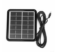 Panneau solaire extérieur en silicone polycristallin 2 W 6 V avec structure stratifiée et cadre en plastique pour une alimentation hors réseau fiable