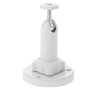 Panneau Solaire Fixation Blanc Réglable Support Mural ABS | Montage Mural ou Plafond, Rotation Complète, Usage Extérieur, Compatible Caméra de Sécurité et Panneaux