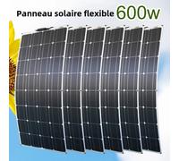 Panneau solaire Flexible 12V, 600W 100W 200W 300W 400W 500W, pliable, étanche, monocristallin, meilleur panneau solaire, chine pour bateau RV Panneau solaire 500w