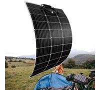 Panneau solaire flexible 150 W/200 W/300 W/400 W/520 W, panneaux solaires monocristallins 36 V, module d'alimentation PV haute efficacité pour chargement de batterie bateau, caravane, camping-car et