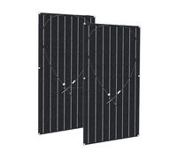 Panneau Solaire Flexible 3000W 12V, Chargeur De Batterie Extérieur, Tourisme 1500W, Kit Cellules Solaires For Téléphone Domestique, Camping, Bateau, Yacht Une énergie Efficace Fiable(2PC-3000W)