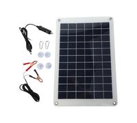 Panneau solaire flexible 50 W 18 V avec deux ports USB, 420 × 280 mm | Construction légère en polysilicium avec régulateur de tension intégré offrant une double sortie USB 5 V fiable pour les