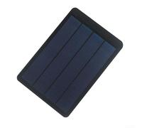 Panneau solaire flexible à couche mince 1,5 W 6 V Sortie technologie silicium amorphe pour des solutions énergétiques légères et des applications sur le terrain