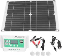 panneau solaire flexible en silicium monocristallin 40W 18V avec régulateur de charge solaire 30A pour charger une voiture ou un véhicule récréatif
