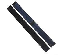 Panneau solaire flexible en silicone amorphe, 0,6 W 6 V, film ETFE ultra fin, léger, pliable, pour éclairage de feux de signalisation, utilisation en extérieur, 37,5 x 3,5 cm
