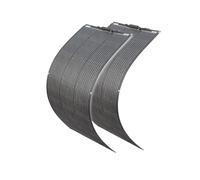 Panneau Solaire Flexible ETFE 2 × 100W Module Solaire ETFE 200W, Module Photovoltaïque chargeur Solaire Système Solaire cellule Solaire, pour Système insulaire/voiture/camping extérieur/jardin
