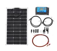 Panneau solaire flexible Gearwell, module solaire monocristallin 90W, panneau photovoltaïque pour animaux de compagnie avec câble, carte de charge solaire étanche, pour le système
