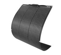 Panneau solaire flexible monocristallin de 100 W - Léger - Facile à installer - Convient pour les navires, les yachts, les camping-cars, les forêts et les routes. (1)