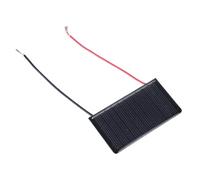 Panneau solaire haute efficacité 5 V 60 mA 68 x 36 mm Conversion d'énergie solaire facile à transporter et haute efficacité pour le chargement extérieur des énergies renouvelables Gadget